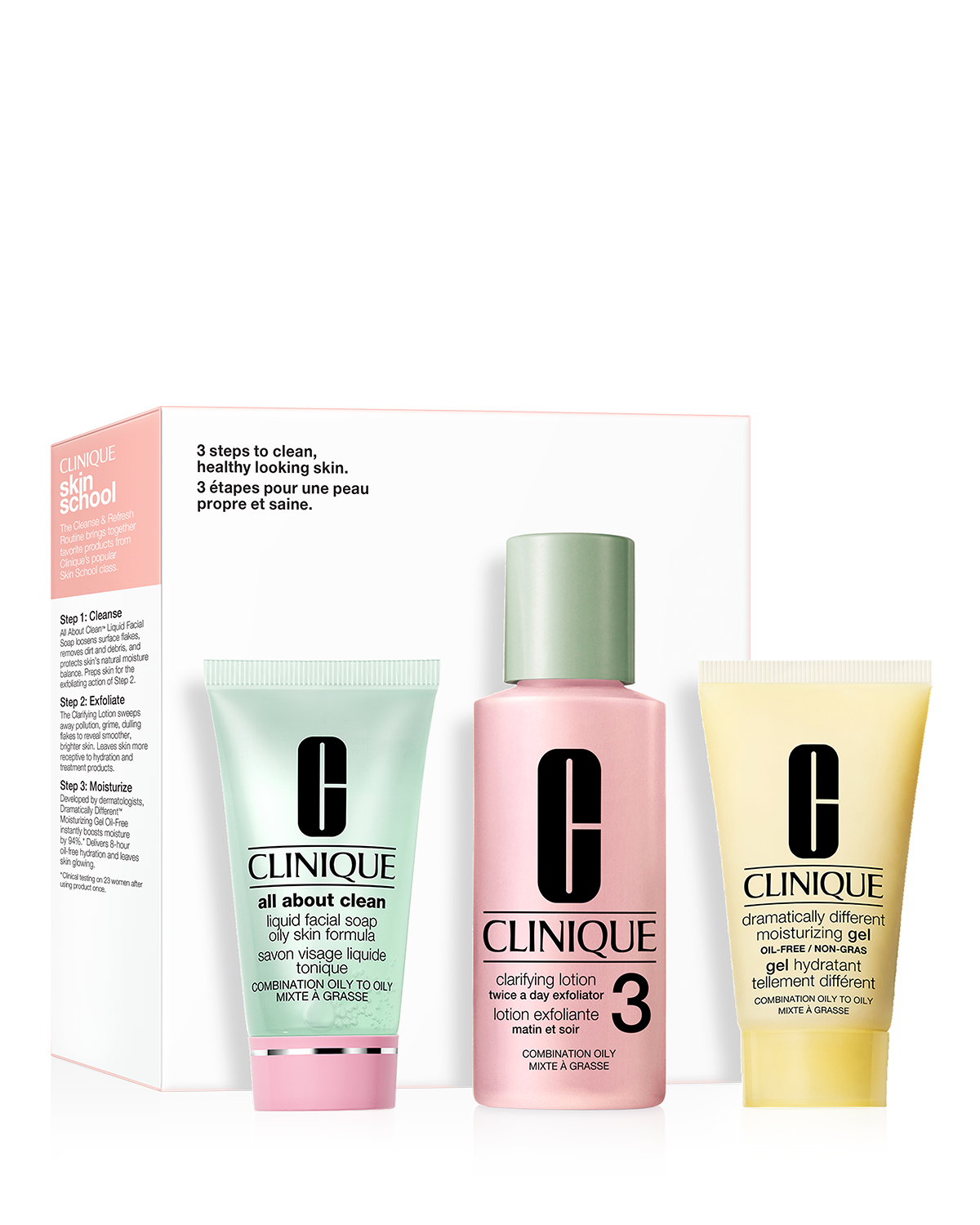 Skin School Mini Kit: 3 Step pro typ pleti 3