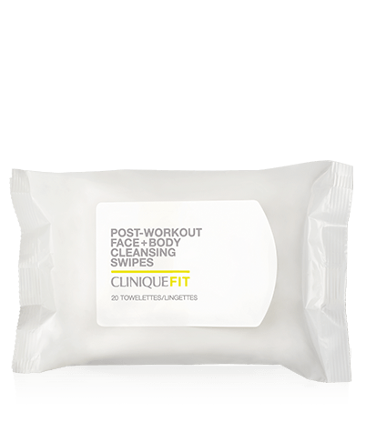 Kosmetické ubrousky Post-Workout Face + Body Cleansing Swipes