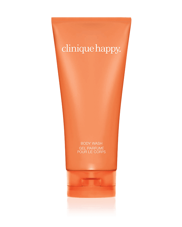 Sprchový gel Clinique Happy Body Wash, Osvěžující sprchový gel, který provoní tělo bohatstvím květin. Vhodný do sprchy i do koupele.