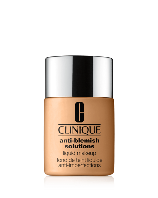 Tekutý makeup Anti-Blemish Solutions™ Liquid Makeup, Makeup, který nedráždí pokožku a je bez oleje, díky kterému bude vaše pleť svěží a přirozená. Makeup neutralizuje zarudnutí. Jeho složení pomáhá obnovit pokožku.