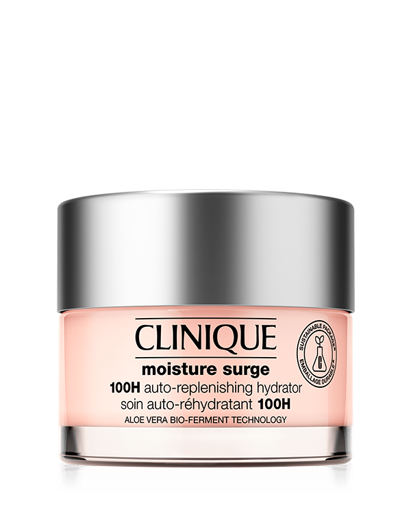 Moisture Surge™ 100-Hour Auto-Replenishing Hydrator, Supernabitý, gelově-krémový hydratační přípravek, který milujete – nyní ve vylepšeném složení.