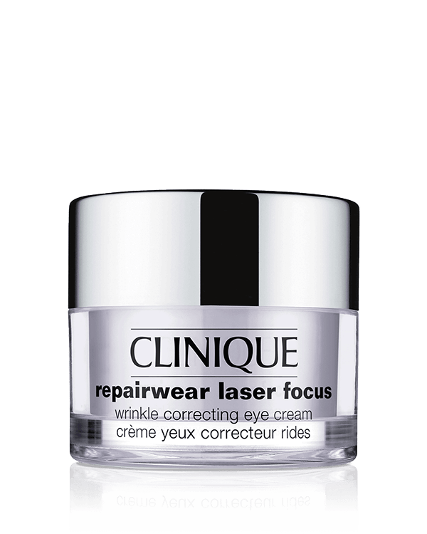 Oční krém Repairwear Laser Focus™ Wrinkle Correcting Eye Cream, Bohatý oční krém vypíná, hydratuje a zmírňuje jemné vrásky. Zanechává oční okolí rozzářenější.